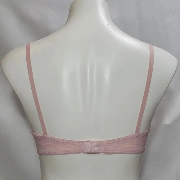32D Maidenform 7959 One Fabulous Fit Demi UW Bra Pink Heather NWT - Picture 3 of 4